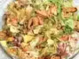 Receita Salada de marisco com frutos tropicais