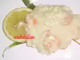 Receita Risoto de camarão e limão siciliano