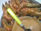 Receita Camarões grelhados com molho picante