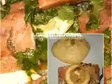 Receita Medalhões de salmão com limão