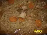 Receita Esparguete com frango