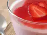Receita Mousse de morango e chocolate branco