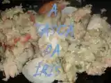 Receita Açorda de salmao & marisco