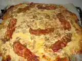 Receita Pizza a la carbonara