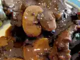 Receita Filé mignon ao molho de vinho e champignon