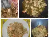 Receita Esparguete oriental