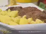 Receita Maminha na mostarda