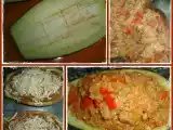 Receita Beringela recheada com atum