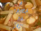 Receita Sopa de bacalhau