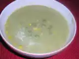 Receita Creme de ervilhas e milho