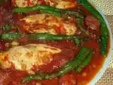 Receita Frango com espargos