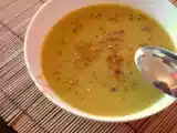 Receita Creme de abóbora com rúcula