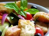 Receita Panzanella (a salada italiana)