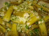 Receita Salada de quiabo (vegana)