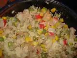 Receita Salada de arroz fria...