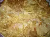 Receita Tortilha de frango e gambas