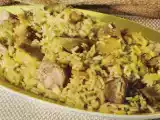 Receita Arroz misto de carnes
