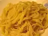 Receita Fettuccine alfredo