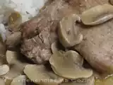 Receita Costeletas com cogumelos (sem natas)