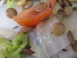 Receita Salada de lentilhas e acelga
