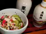 Receita Sunomono de kani