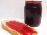 Receita Doce de ameixa vermelha e uvas red globe