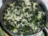 Receita Arroz de espinafres