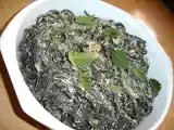Receita Linguine negro ao molho de atum na manteiga