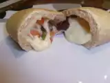Receita Calzone com massa integral