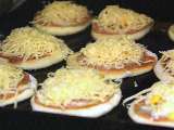 Receita Mini- pizzas