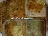 Receita Bacalhau de rapaziada