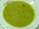 Receita Sopa cremosa de ervilha
