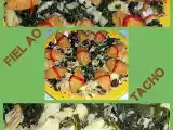 Receita Migas de bacalhau com pastéis de grão
