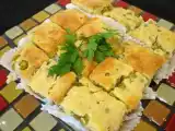 Receita Bolo salgado de peixe