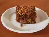 Receita Bolo de fruta com granola