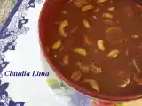 Receita Sopa de feijão - dia preto