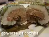 Receita Peixe na couve