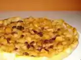 Receita Tarte de maçã e passas