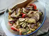 Receita Salada de legumes grelhados