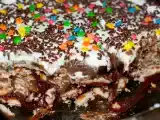 Receita Pavê de goiabada, chocolate e biscoito salgado