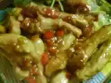 Receita Tiras de porco agridoce