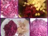Receita Couve roxa estufada com maça