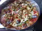 Receita Cação assado com leite de coco