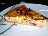 Receita Tarte de cebola e bacon