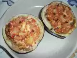 Receita Beringela recheada com peixe e soja