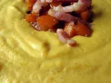 Receita Creme de cenoura com bacon