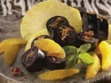 Receita Morcela de assar com ananás e laranja