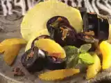 Receita Morcela de assar com ananás e laranja