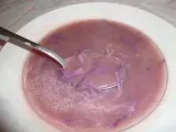 Receita Sopa de couve roxa