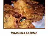 Receita Pataniscas de leitão